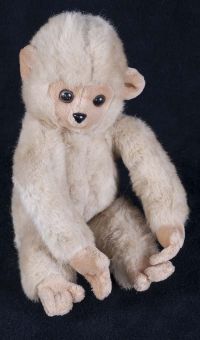 Gund Monkey Mon Kees Beige Plush Stuffed Animated Vtg 1980